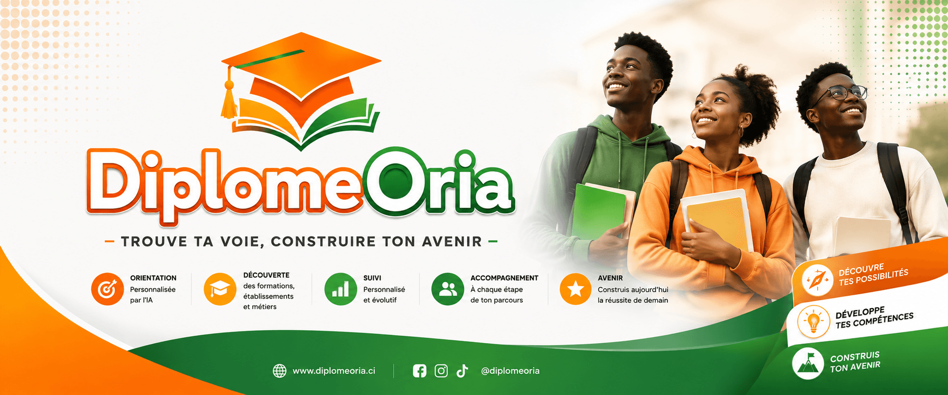 DiplomeOria — Trouve ta voie, construis ton avenir